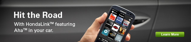 Hit the Road with HondaLink